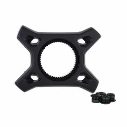 SPIDER MAHLE 107BCD GEN2 BLACK (NO CHAIN RING, INCLUDING CHAINRING BOLTS)