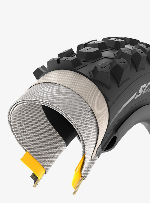 Pirelli HardWALL konstrukce pláště