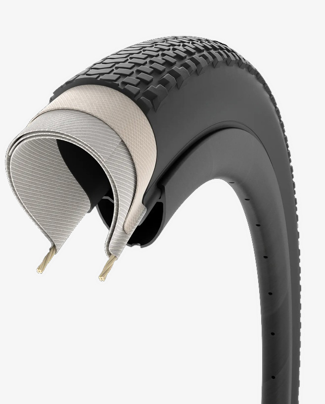 Pirelli TechWALL Gravel konstrukce pláště