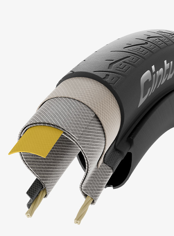 Pirelli TechWALL+ Road konstrukce pláště