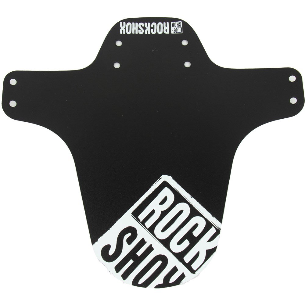 Blatník RockShox MTB černý s White Distressed Logo potiskem