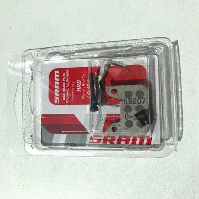 Brzdové destičky organika/hliník (v bal. pin,závlačka a pružinka)-SRAM HRD, Level ULT,TLM