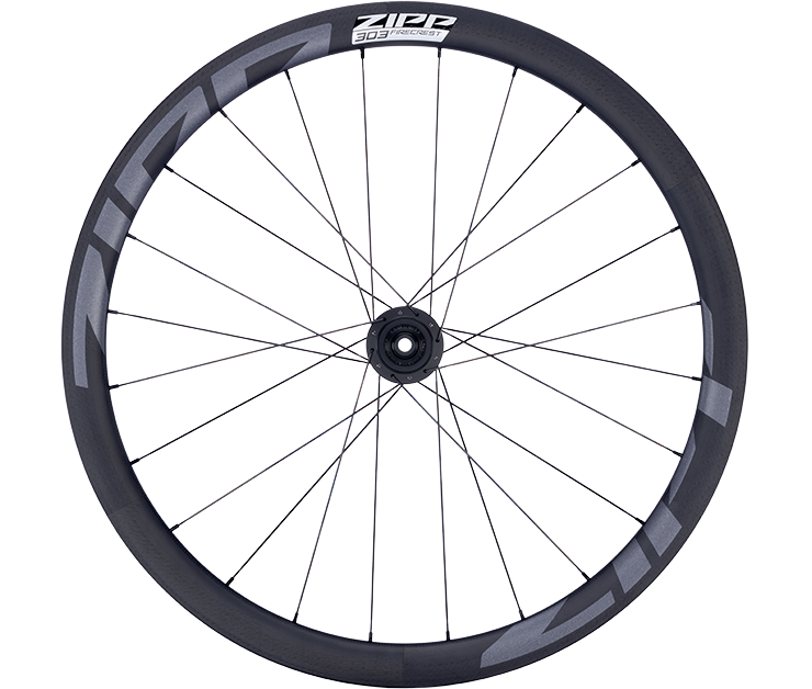 Napletené kolo ZIPP 303 Firecrest Carbon Tubeless, pro diskovou brzdu, Center Locking 700c