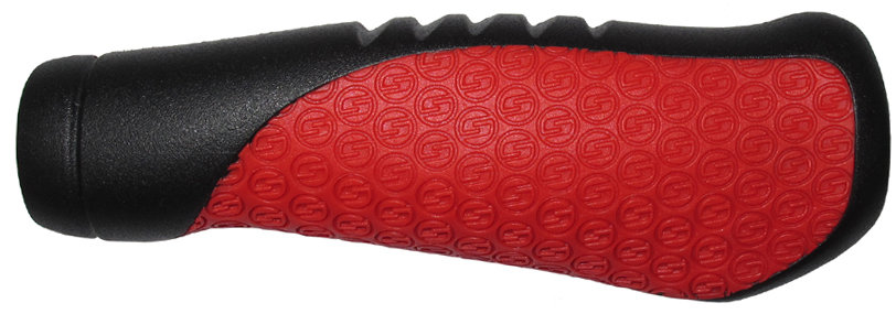 SRAM Comfort gripy černé/červené 133mm