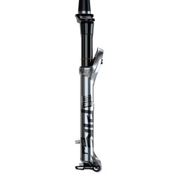 Vidlice RockShox Pike DJ - 26" 15x100 Solo Air 100 Gloss Silver, zav.z nohy vidlice, Alum