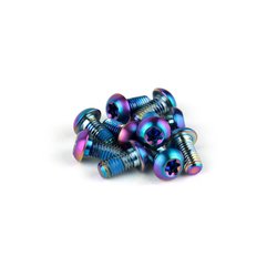 Šrouby kotoučů - titanové T25, Rainbow (12ks)