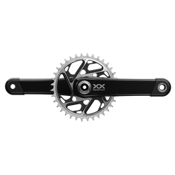 Kliky SRAM XX SL Eagle Q168 CL55 DUB 165mm Black 34z T-Type (středová osa není v balení)