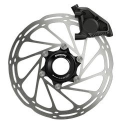 Řadící/hydraulická disková brzda SRAM RIVAL AXS E1 Stealthamajig connected, přední brzdová