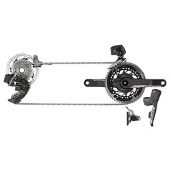 Sada SRAM Red eTap AXS 2X D1 Electronic HRD FM  (řadící/hydr.disková brzda, 2Piece Cal., p