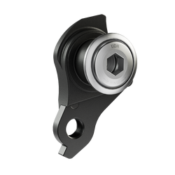 Univerzální patka přehazovačky SRAM UDH, hliníková, černá se stříbrnou šroubem