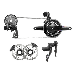 Sada SRAM Force AXS 2X E1 Electronic HRD (brzdové/řadící páky s FM třmeny, řetěz Force 114