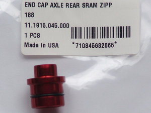 Axle End Cap Rear Zipp 188 SRAM/Shimano