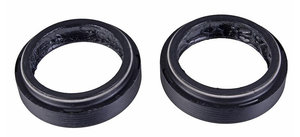 Fork DUST WIPER KIT - 35mm BLACK (INCLUDES FLANGELESS DUST WIPERS) - DOMAIN DUAL CROWN A1-