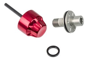 Fork REBOUND DAMPER KNOB KIT - (INCLUDES ADJUSTER KNOB & BOLT) - CHARGER RC2/RCT2/RCT R -