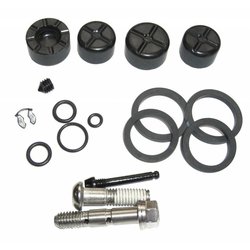 DISC BRAKE CALIPER KIT - (INCLUDES PISTONS, SEALS, GUIDE PIN, BANJO & BOLTS) - ELIXIR X0/9