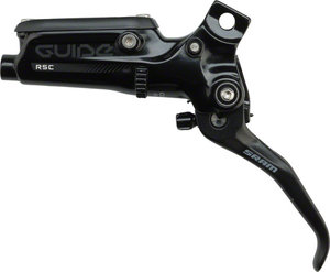 DISC BRAKE LEVER ASSEMBLY - ALUMINUM LEVER (ASSEMBLED, NO HOSE, INCLUDES BARB & OLIVE) VER