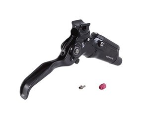 DISC BRAKE LEVER ASSEMBLY - CARBON LEVER (ASSEMBLED, NO HOSE, INCLUDES BARB & OLIVE) VERSI