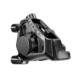 DISC BRAKE CALIPER ASSEMBLY - (ASSEMBLED, NO HOSE) FORCE AXS E1 - FLAT MOUNT 2-PIECE FRONT