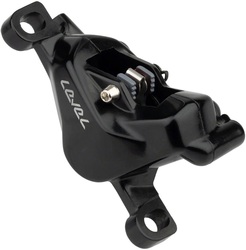 DISC BRAKE CALIPER ASSEMBLY - (ASSEMBLED, NO HOSE) BLACK - LEVEL ULTIMATE A1+ (2017+)