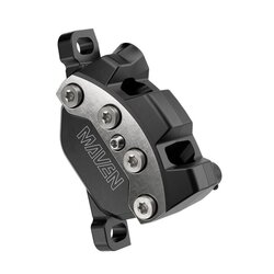 DISC BRAKE CALIPER ASSEMBLY - (ASSEMBLED, NO HOSE) BLACK/SILVER - MAVEN ULTIMATE (A1)