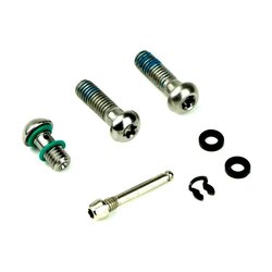 DISC BRAKE CALIPER HARDWARE KIT - (INCLUDES STAINLESS BODY BOLTS AND SEALS, BANJO BOLT AND