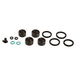 DISC BRAKE CALIPER PISTON KIT - (INCLUDES 2-16MM, 2 - 15MM CALIPER PISTONS, SEALS,  O-RING