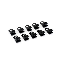 CABLE GUIDE CLIPS STEM INTEGRATED QTY 10 - STEALTH BRAKE LINES