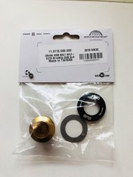 CRANK ARM BOLT KIT SELF-EXTRACTING M18/M30 DUB GOLD