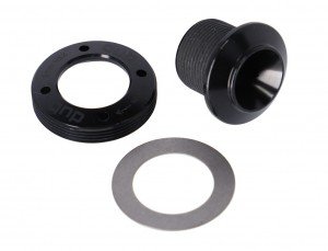 CRANK ARM BOLT KIT SELF-EXTRACTING M18/M30 DUB BLACK STEALTH