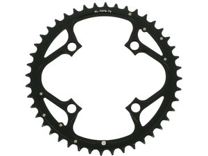 Převodník MTB 44T 104 V4 ALUMINUM 4MM HARD BLACK