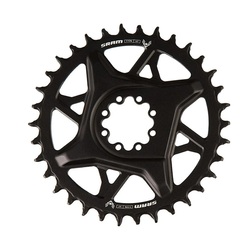Převodník SRAM T-TYPE Eagle 34T hliníkový, Direct Mount 3mm Offset Eagle (v balení 8 montá