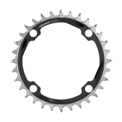 Chain ring XX T-TYPE 104BCD 34T CNC Aluminum (Light EMTB and OCHAIN Compatible, including