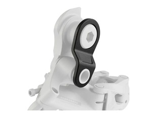 REAR DERAILLEUR OUTER PLATE HALF MOUNT BLACK - Compatible with RD S100
