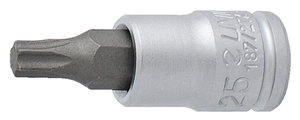 Unior Zástrčné hlavice TORX 1/4", TX 30