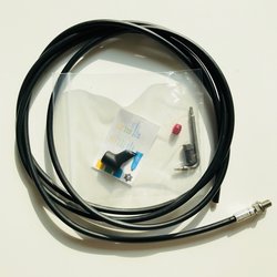 Hadice pro hydr.brzdy- Guide RSC/Guide RS/Guide R/DB5/Level TL, 2000mm, Stainless, černá,