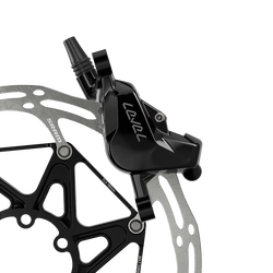 Kotoučová brzda SRAM Level Silver Stealth 2 pístek, černá, přední