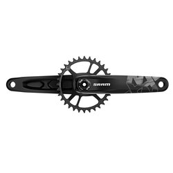 Kliky SRAM NX Eagle DUB 12s 170 s Direct Mount 32z X-SYNC 2 ocelovým převodníkem, Black (D