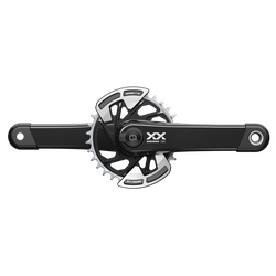 Kliky SRAM Powermeter XX Eagle Spindle Q174 CL55 DUB MTB Wide 175mm Black 2-guards 32z T-T