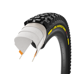 Plášť Pirelli Scorpion™ BLACKSTING Team Edition, 27.5x2.4, DualWALL, 2x120tpi, Soft, žlutý