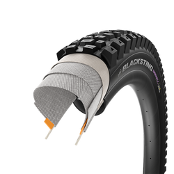 Plášť Pirelli Scorpion™ BLACKSTING, 27.5x2.4, DHWALL+, 2x60tpi, Supersoft, stříbrný