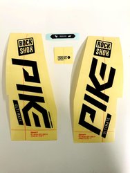 Fork DECAL KIT - PIKE ULTIMATE 27/29 POLAR FOIL FOR GLOSS SILVER (2020+)