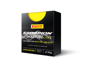 Duše Pirelli Scorpion SmarTUBE LITE, 47/65-622/584, Presta 42mm, žlutá s č. ventilkem
